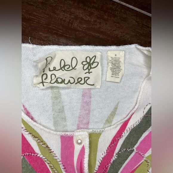 Anthropologie Field Flowers sweater blouse sz small - Picture 3 of 7